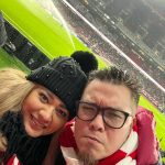 Franco Escamilla Instagram - Tocó conocer el estadio del @atleticodemadrid y sigo con la buena suerte, equipo que apoyo en el estadio, equipo que gana. Gracias a mi camarógrafa @gabysalazar82