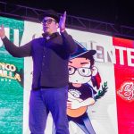 Franco Escamilla Instagram - Anoche en Aguascalientesnnnn disfrutando. Se nos cayó un señor, pero las risas no faltaron #gaby Auditorio Victoria