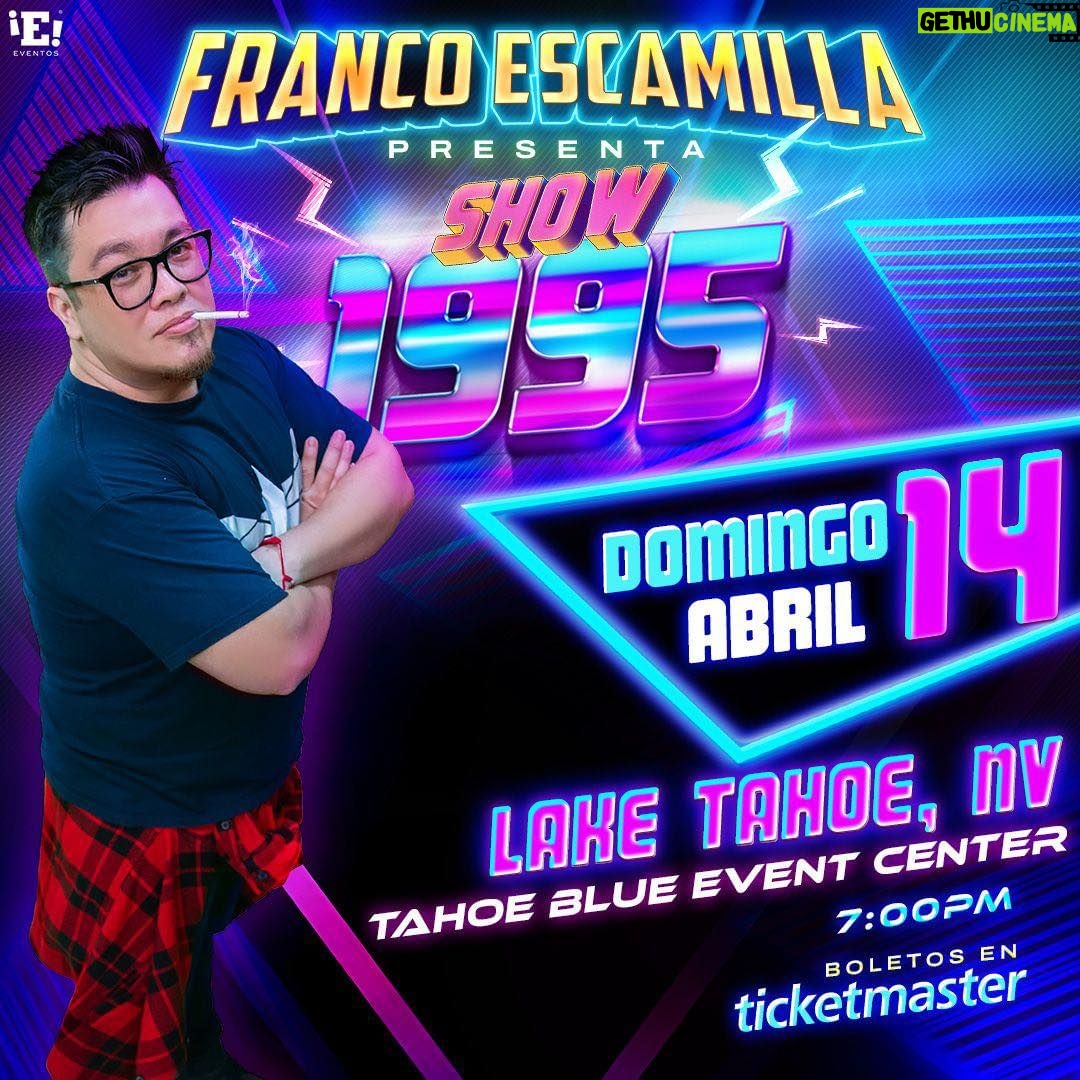 Franco Escamilla Instagram - Primera vez que voy a Lake Tahoe y llevo show nuevo, así que raza no dejen morir. https://www.ticketmaster.com/franco-escamilla-stateline-nevada-04-14-2024/event/17005F87BAFA3DF3