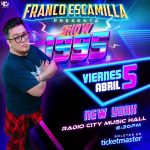 Franco Escamilla Instagram - Raza de New York. ¡Nos vemos en el Radio City Music Hall! Sigamos haciendo historia juntos, ahí los espero. https://www.ticketmaster.com/franco-escamilla-1995-new-york-new-york-04-05-2024/event/3C005F8ACB371D07