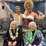 Frankie Grande Instagram - Every year I perform a Christmas concert for my Nonna, who just turned 98, and a few hundred of her closest friends. This year… They got a BIG surprise! I love you @estitties! Thanks for making this year the biggest hit yet. 🎄❤️ #merrychristmas #christmaseve