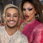 Frankie Grande Instagram - CONGRAAAAATS GIRLIEEEEE @estitties👢👢👢 on this FABULOUS VIDEOOOO yes gurl we love throwing ASSSS - we loooooove BOOTZ!!! From my roots as Boots on Dora The Explorer LIVE to the Bootz release party, we are HERE 🥳👯‍♀️🌈👢✨