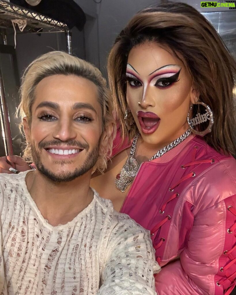 Frankie Grande Instagram - CONGRAAAAATS GIRLIEEEEE @estitties👢👢👢 on this FABULOUS VIDEOOOO yes gurl we love throwing ASSSS - we loooooove BOOTZ!!! From my roots as Boots on Dora The Explorer LIVE to the Bootz release party, we are HERE 🥳👯‍♀️🌈👢✨
