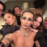 Frankie Grande Instagram - Thank you to all my beautiful friends and family who came and supported me in Rocky Horror ✨✨✨