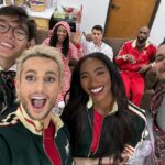 Frankie Grande Instagram - What a slay ride. 😍🛷 #reindeergames CBS Radford