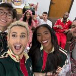 Frankie Grande Instagram – What a slay ride. 😍🛷 #reindeergames CBS Radford