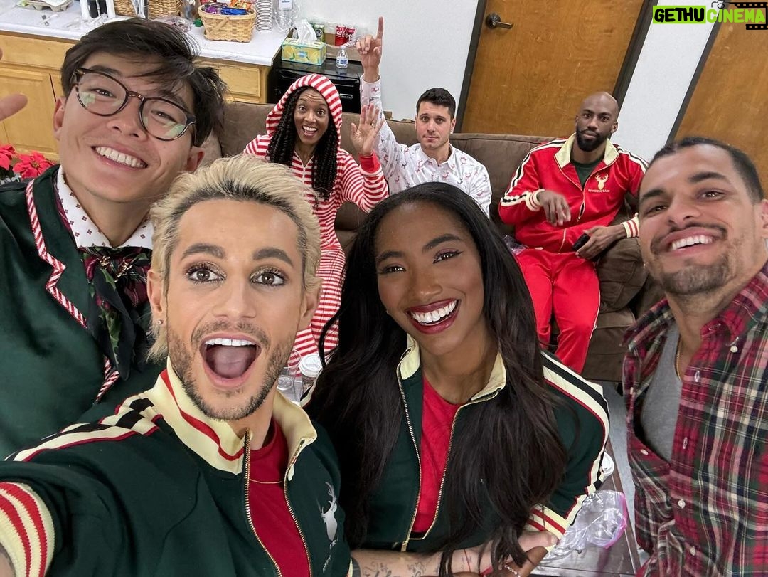 Frankie Grande Instagram - What a slay ride. 😍🛷 #reindeergames CBS Radford