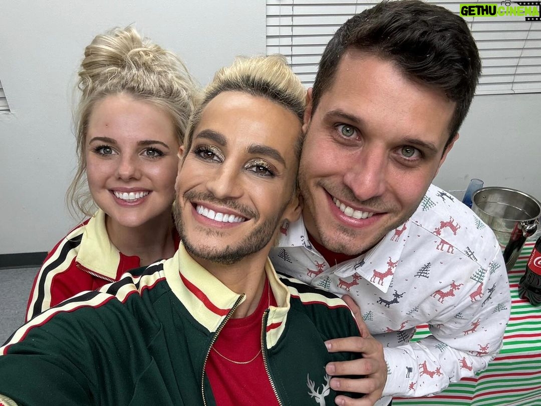 Frankie Grande Instagram - What a slay ride. 😍🛷 #reindeergames CBS Radford