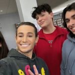 Frankie Grande Instagram - What an honor it was to speak with the Genders & Sexualities Alliance at New Hope-Solebury High School. GSAs are disappearing all across the country, and it’s so incredibly vital that we keep them alive 🏳️‍🌈 LGBTQ+ kids NEED safe spaces in our schools. It’s so important to have places where they can read the books that end up getting banned by right-wing legislatures to show them that it is NORMAL to identify as LGBTQ+. Because it IS NORMAL. People love who they love, and we must do everything we can to keep that reality alive for our youth 💞
