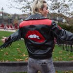 Frankie Grande Instagram - Omggggg @morgangrabarz this jacket is EVERYTHING 💫💋 I loveeee you thank you so much babe 💕 📸 @fionabeee123