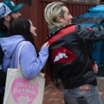 Frankie Grande Instagram - Omggggg @morgangrabarz this jacket is EVERYTHING 💫💋 I loveeee you thank you so much babe 💕 📸 @fionabeee123