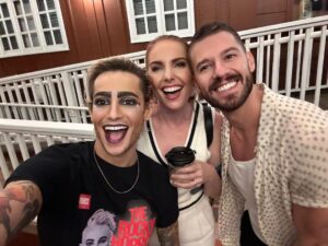 Frankie Grande Instagram - Thank you to all my beautiful friends and family who came and supported me in Rocky Horror ✨✨✨