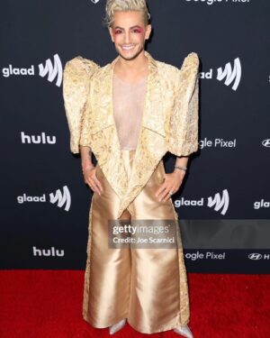 Frankie Grande Instagram - A GORGEOUS night with GORGEOUS people ✨💕 I could feel the magic, the love, and the unstoppable energy of every person in the room. I left feeling SO INSPIRED. Thank you @glaad for hosting the most special evening 💫🏳️‍🌈

📸 @gettyimages @joescarnici @rms.bts.pix @mattwinkelmeyer