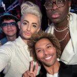 Frankie Grande Instagram - ✨ Glitter, Glam, and Good Times at the @queerty Awards! 🌈 So grateful to have shared this dazzling night with so many incredible friends all in one place!🌟💖 Cheers to love, laughter, and the power of unity! 🏳️‍🌈👫👬👭 #QueertyAwards #SparkleAndShine #shinebrightlikeafrankie Thank you @chelsea_guglielmino @polkimaging @gettyimages for the photos