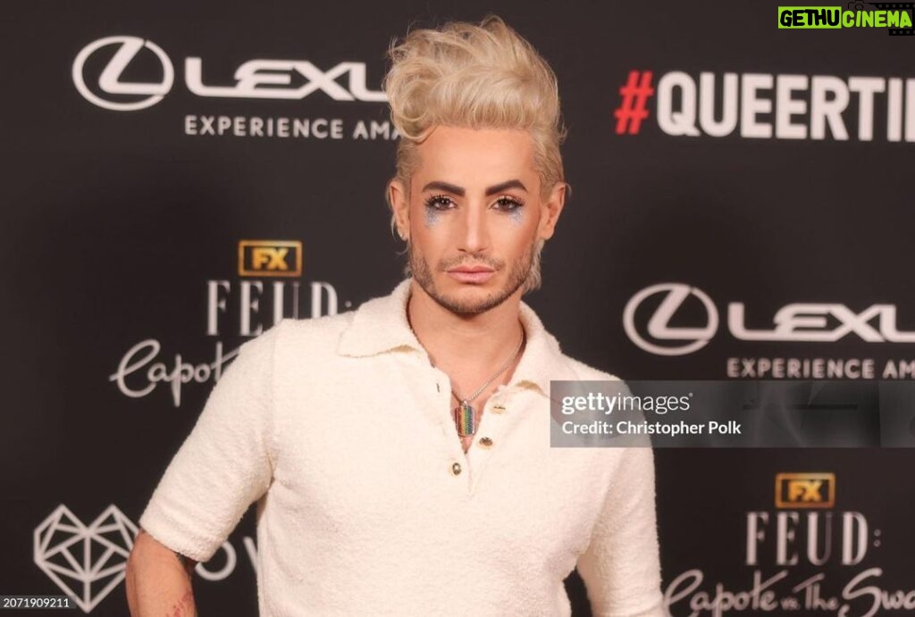 Frankie Grande Instagram - ✨ Glitter, Glam, and Good Times at the @queerty Awards! 🌈 So grateful to have shared this dazzling night with so many incredible friends all in one place!🌟💖 Cheers to love, laughter, and the power of unity! 🏳‍🌈👫👬👭 #QueertyAwards #SparkleAndShine #shinebrightlikeafrankie Thank you @chelsea_guglielmino @polkimaging @gettyimages for the photos