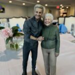 Frankie Grande Instagram - Now we’ll never be far apart 💕✨ love you to the ends of the universe and back Nonna 😘 thank you @doplme for bringing our mini-me to life 😄