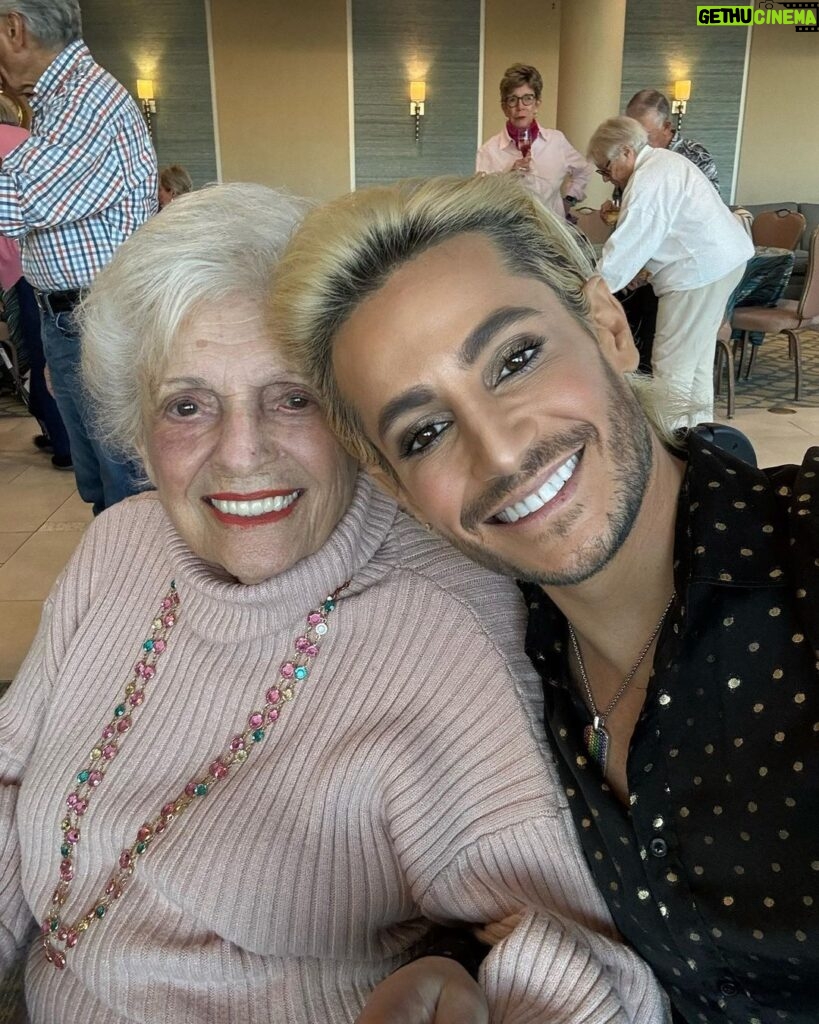 Frankie Grande Instagram - Three generations of love and power! 💖 Blessed to be surrounded by these beautiful queens who shaped me into who I am today. 👑✨