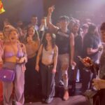 Frankie Grande Instagram - CONGRAAAAATS GIRLIEEEEE @estitties👢👢👢 on this FABULOUS VIDEOOOO yes gurl we love throwing ASSSS - we loooooove BOOTZ!!! From my roots as Boots on Dora The Explorer LIVE to the Bootz release party, we are HERE 🥳👯‍♀️🌈👢✨