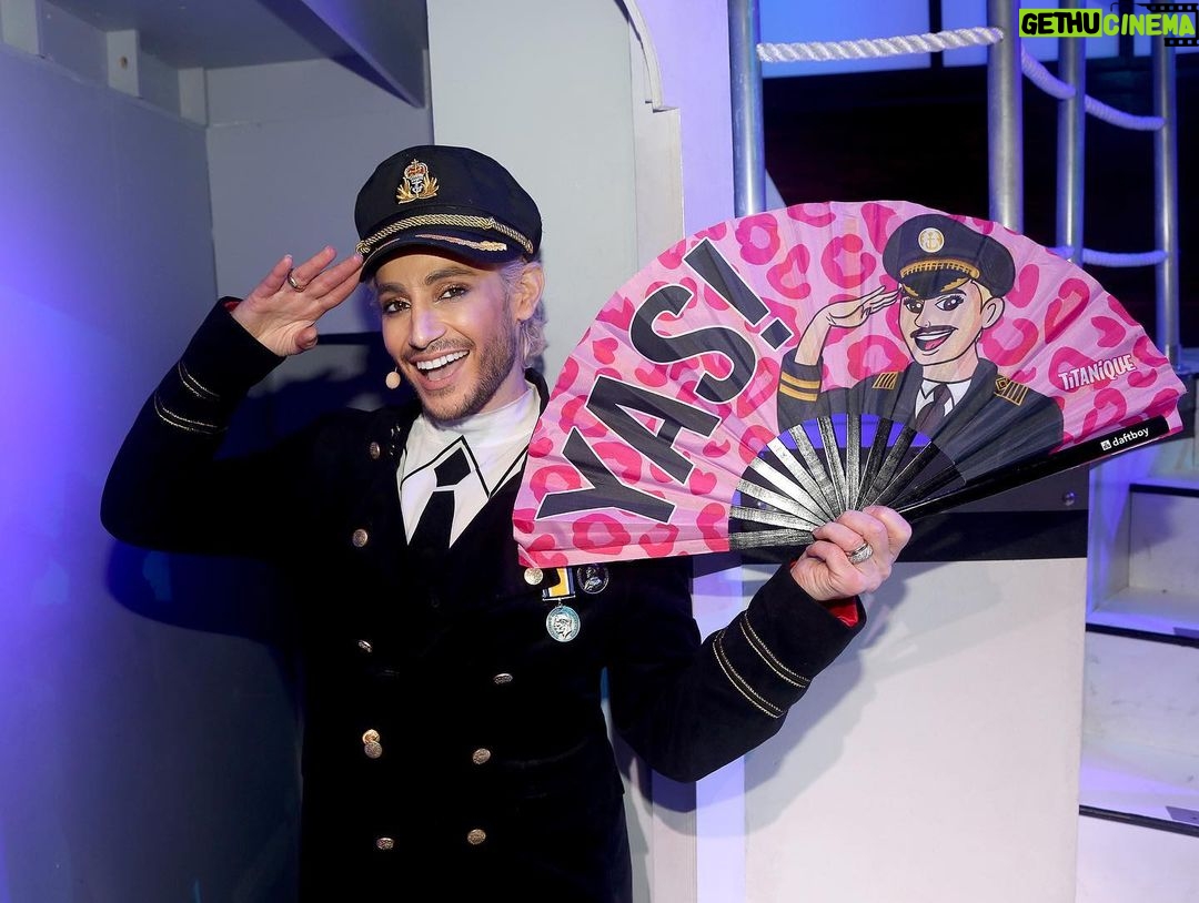 Frankie Grande Instagram - THANK YOU to all of my fellow seafarers for making my birthday the most SPECIAL BEAUTIFUL AMAZING MAGICAL day that’s ever been had 🌈 ✨🦄💋💕🥰🥹 I love you all so much and I love life and I love celebrating and I am so overwhelmed with all the best emotions 🥹🥹🥹🥹 📸 by the immaculate @bruglikas @broadwaybruce_