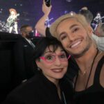 Frankie Grande Instagram - MA.DO.NNA!! BASICALLY TOLD ME HAPPY BIRTHDAY 😝😭✨🗣️🥇🥰💋 I love you so much my queen. Thanks for performing this week so I can keep the tradition of worshiping at your altar on my birthday alive and well.