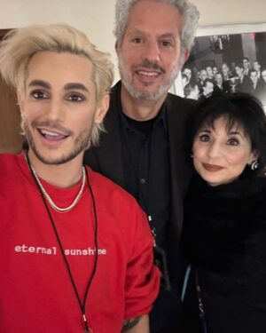 Frankie Grande Instagram - MA.DO.NNA!! BASICALLY TOLD ME HAPPY BIRTHDAY 😝😭✨🗣️🥇🥰💋 I love you so much my queen. Thanks for performing this week so I can keep the tradition of worshiping at your altar on my birthday alive and well.