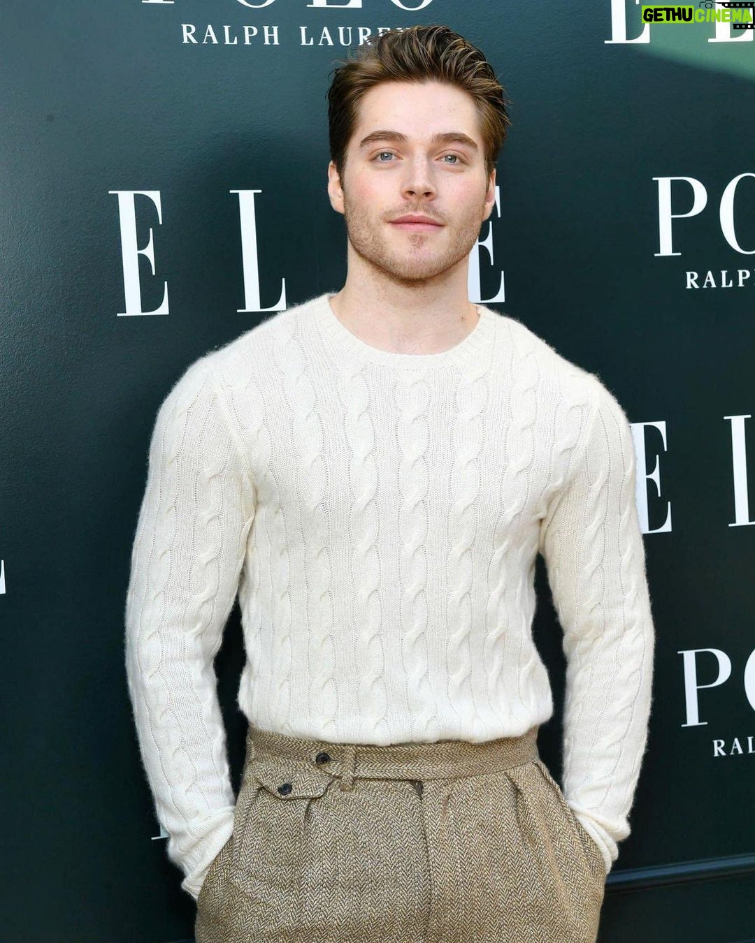 Froy Gutierrez Instagram - thank you @elleusa & @ralphlauren 👕