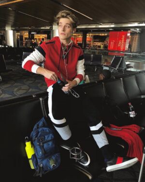 Froy Gutierrez Instagram - skipping the red, white and barbecue to be a French froy. peace out, USA! ➖🇺🇸➖
