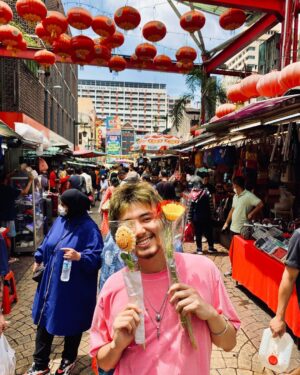 Fujii Kaze Instagram - Malaysia. Thank you so much. Hope I can come back to this beautiful mixed culture 🥗💐🇲🇾