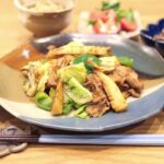 Fumino Kimura Instagram - *** 先日の夜ごはんでした。 筍の回鍋肉 蒸しナスの搾菜和え トマトと三つ葉の新たまナムル もやしときゅうりの中華風サラダ たまごスープ 雑穀米 和にも洋にも中にも合うたけのこって 本当に素晴らしい食材🍄