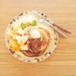 Fumino Kimura Instagram - *** 今日のごはんでした。 いつもなら全く欲しないものが 無性に食べたくなる時ってありませんか？ 私はそれが今日だったらしく 早めに目覚めた気持ちの良い朝に せっせと焼いちゃいました。笑 卵不使用もちもちヘルシー バナナヨーグルトパンケーキ🍌 甘平とりんごにハチミツ ヴィーガンバター ちょっこっとサラダ 甘いものってあまり食べないけど たまにはこう言うのも楽しいね🤭