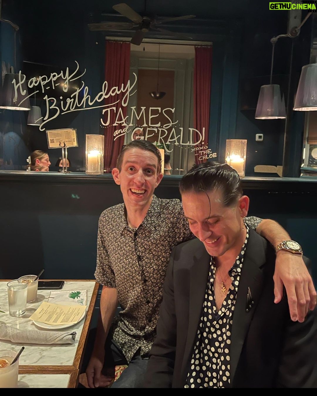 G-Eazy Instagram - Happy birthday my brother, my twin born 2 years and 364 days apart, my best friend and favorite person. Love you to the moon and back, we got us forever ❤️☀️🌒 moms day & night boys🤞🏼