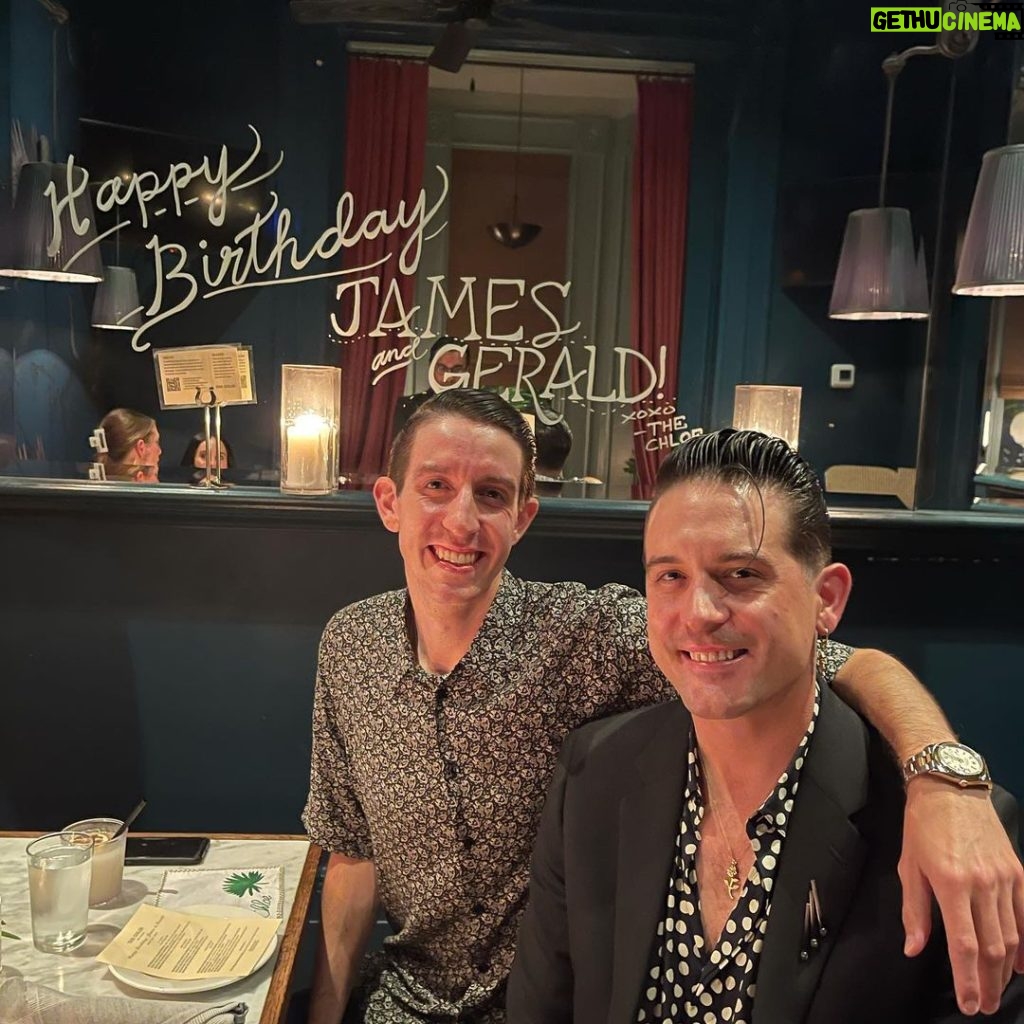 G-Eazy Instagram - Came out to NOLA to celebrate my brothers bday also 😇 😈 Gemini twins born a day apart and 3 years