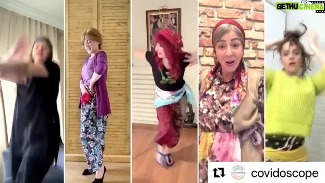 Gülse Birsel Instagram - (Dizi yeniden başlıyor sanılıp sevinç gösterileri yapılmış, sağ olun, nur olun. Ama öyle değil. Sadece corona sırasında ve corona şartlarında sanat alanında dünyada ortaya çıkanların bir seçkisi yapılmış @covidoscope . Biz de yer almışız, bu onun haberi.) #Repost @covidoscope with @make_repost ・・・ “Everyone needs #hope, #joy, #positivity, #patience and to be uplifted,” Gülse Birsel @gulsebir, the acclaimed Turkish actress, screenwriter and columnist, delivers her trademark #enthusiasm in her message for #Covidoscope. 😄😆🤣 Sneak peek into the two special lockdown episodes of the @puhutv series “Jet Sosyete” (The Jet Set), produced by @bkmonline, with scenes of individual actors at their homes during the lockdown, are featured in Covidoscope. 💃🕺The fans of the show and newcomers alike will delight in the cameo by the world-renowned singer @sertaberener as she belts one of her fan-favorite songs in her guest appearance. 🎙️🎶 Salgının sanatsal ifadelerinin derlendiği @covidoscope projesinin web sitesi Türkçe dâhil dört dilde yayında >> https://www.covidoscope.org/tr . . . #covidoscope #covidoscopecollection #artisticexpressions #covidart #pandemicart #coronaart #quarantineart #quarantinediaries #memorybank #yunusemreinstitute #comedy #tv #tvseries #jetsosyete #gülsebirsel #lockdown #stayathome #evdekal