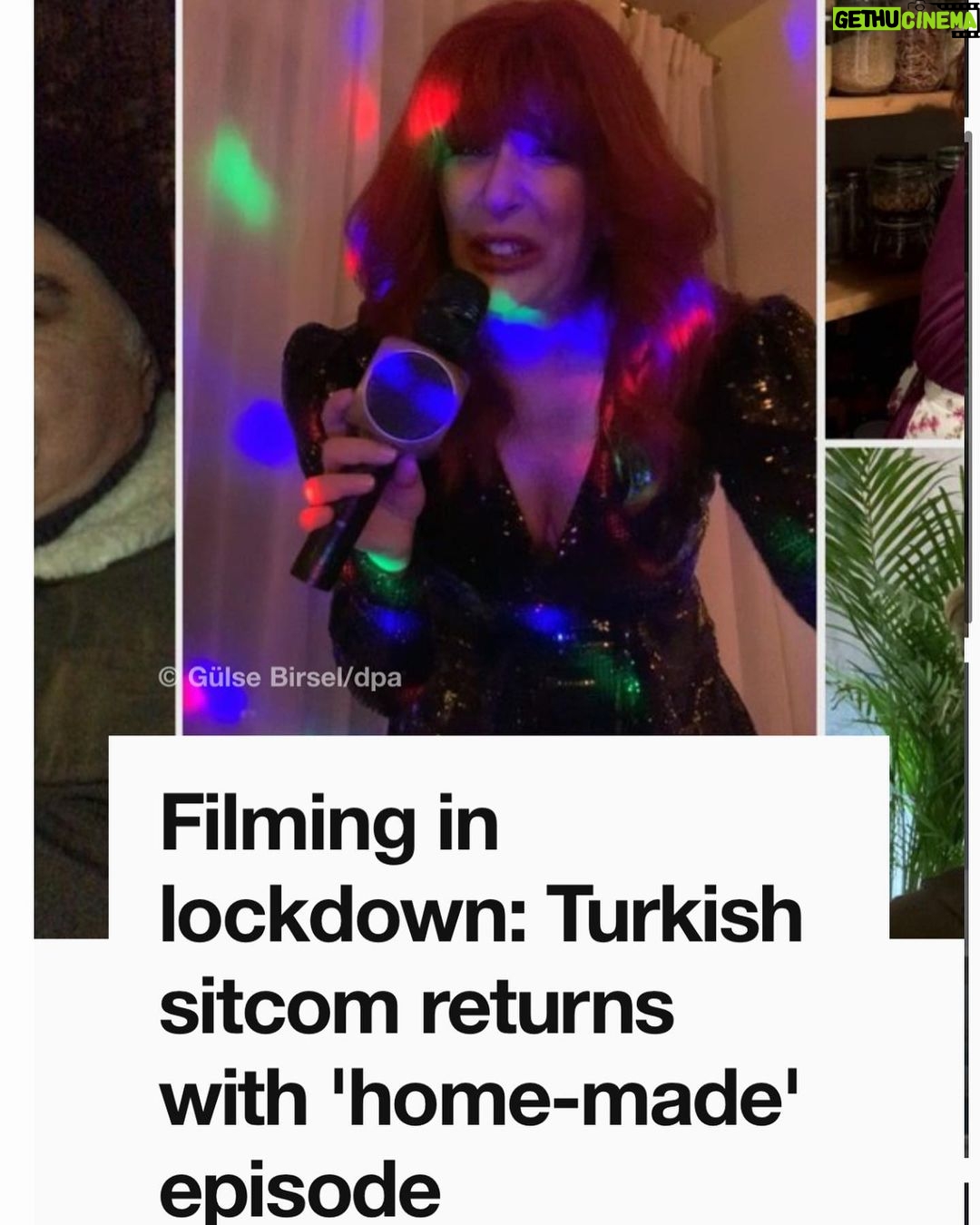 Gülse Birsel Instagram - dpa, yani Alman Haber Ajansı Jet Sosyete’nin 8 Nisan’da Star’da yayınlanacak olan evlerden telefonla çektiğimiz #evdekal özel bölümünün haberini yaptı. ✨ @jetsosyete @startv #jetsosyete #startv @bkm @dpa_com