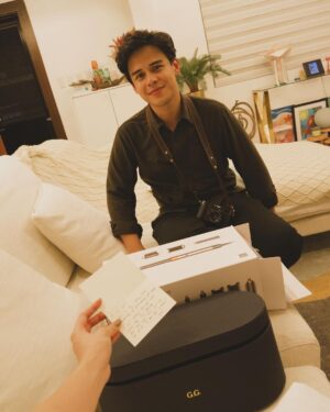 Gabbi Garcia Instagram - 🤍 ily!!! 7th v day together! you still make my heart flutter every single day!!! ♡ @khalilramos