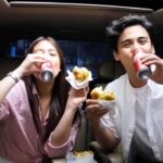 Gabbi Garcia Instagram - Spent an awesome day exploring the city’s food scene with Khalil! Discovered new spots, savored great flavors, and sipped on Coke – the perfect ingredients for a magical food trip! 🍴✨ #RecipeForMagic @cocacolaph You can order these dishes and Coke combos at this link: https://bit.ly/CokeFPOrtigas