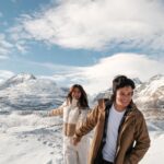 Gabbi Garcia Instagram - Merry Christmas from us! ☃️❄️ sending you smiles, hugs, and happiness on this very special day!! 🥰 Athabasca Glacier