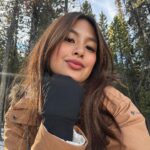 Gabbi Garcia Instagram - mentally i’m here 🙇🏽‍♀️ 📍Edge of the World, Jasper Alberta CA