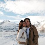 Gabbi Garcia Instagram - Merry Christmas from us! ☃️❄️ sending you smiles, hugs, and happiness on this very special day!! 🥰 Athabasca Glacier