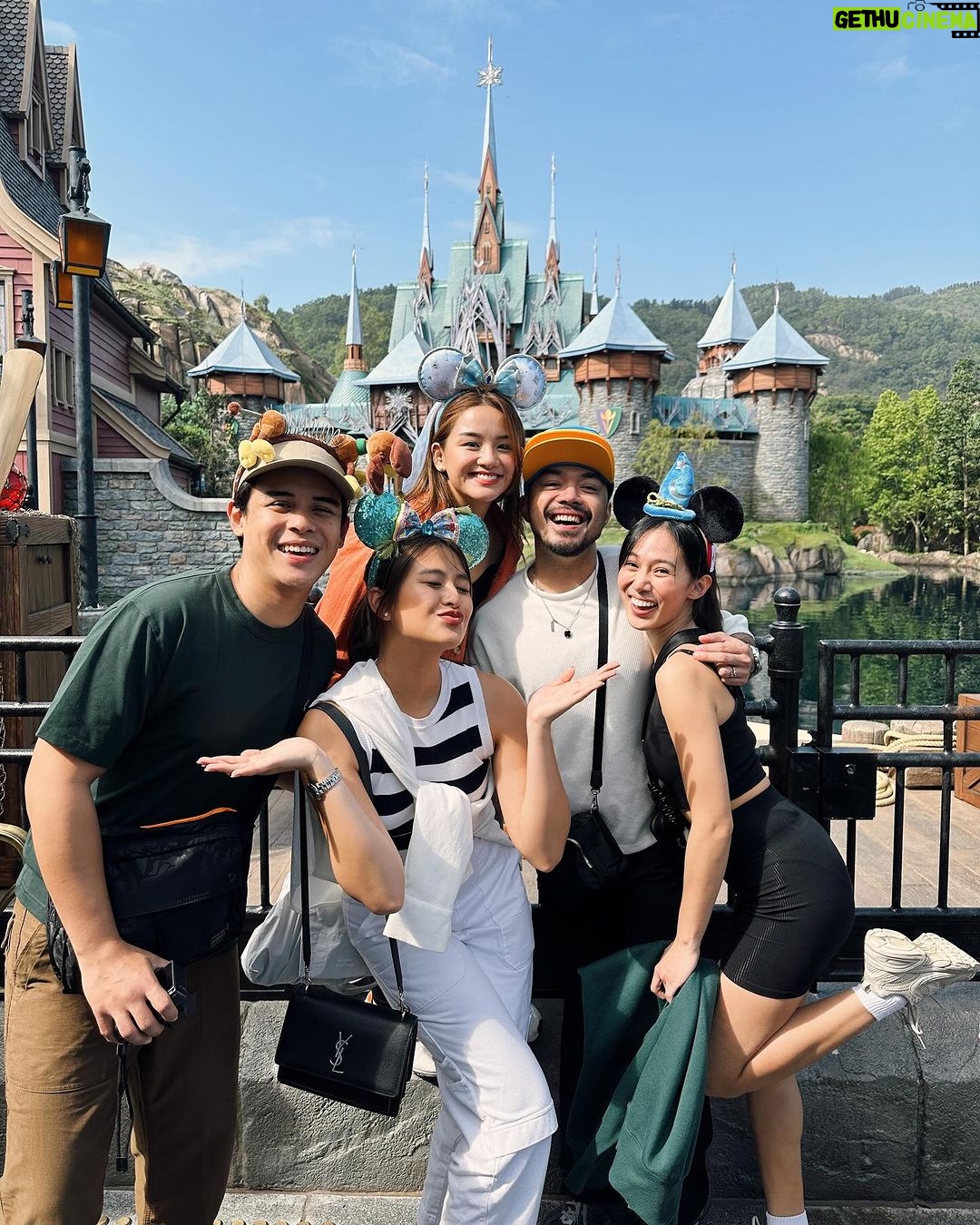 Gabbi Garcia Instagram - just a quick, unplanned, weekend disney trip on my birthday 🥹❤️ nothing beats the magic of disney. feels soooo good to be a kid again!! even just for a day 🫶🏽 Hong Kong Disneyland 香港迪士尼