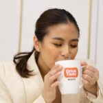 Gabbi Garcia Instagram – We drink Great Taste White, and you should know why 🤍 @greattastecoffee
