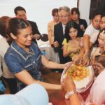Gabbi Garcia Instagram - One of my fave Taiwanese delights! The Pineapple cake!! 💛 Our DIY session at the recent Travel Tour Expo definitely brought a piece of Taiwan to our audience! 🥰 Such a delightful experience! #PanahonSaTaiwan #GabLilPanahonSaTaiwan