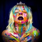 Gabbie Hanna Instagram - Trauma Queen, my debut album, is available for preorder NOW! Link in bio 👑 I didn’t know when I woke up today I’d finally be revealing the title and artwork (I know a lot of you sleuths found my clues a while ago) but today just felt *right.* I was getting messages from the universe all day, my album is finished and everything I dreamed it to be… I’m just ready to start the release. This album gave me my voice back in so many ways. When I was silenced, I told my story in lyrics. I unleashed the anger and pain into the tracks. I healed my wounds. I made my tragedies a fucking work of mother fucking art. - If you’re one of the ones by my side, through it all, thank you my angel. I say that with my full chest. THANK YOU, MY ANGEL. On the days I saw only darkness you reminded me that I had the power to bring the light. You brought me the light. We triumph together. This moment belongs to us. I love you. - #TRAUMAQUEEN