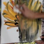 Gabbie Hanna Instagram - 11.25.21 didn’t feel much like celebrating this year #thanksgiving #art #artist #artwork #artoftheday #artjournal #painting #paint #acrylic #artoncanvas