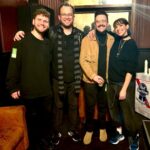 Gabbie Hanna Instagram - There will be many posts about the magical night of 2.22.22, but the first has to be about this band right here. I’ve gotten so many texts about this group of talented dudes, but you don’t understand just how talented they are. I met these men less than two weeks ago, our first of 4 rehearsals was 10 days before the show. They’re professional, they’re multifaceted, and they’re *fun.* I was only able to do what I’ve been dreaming of doing because of their patience and hard work. Guys I literally have no idea what the fuck I’m doing, I’m pretty sure you all know that. They provided the space for me to just be me. Never a complaint, never an attitude, never judgement, just a good time and a good job. They helped me build this show and reimagine my old tracks effortlessly, and then rolled with it when I rearranged half the set list on stage. I feel proud of us and lucky to have had them there, they’re a vibe 🤟 @nickdiioriomusic - bass, MD, hype man, voice in my ear, overall such a positive presence 🙌🏻 @jonasstreffer - percussion but also so much more than that… put in a ton of work on a very short timeline making sure this show functioned, heartbeat of the set in many ways @calebhulin - damn what a difference have a sick af guitarist makes. Gave these songs an extra breath of life 🦋 ~handles shit~ on and off stage *special shout out to the homie @jmsey for connecting me with the right people and throwing me a rope. ENJOY TOUR U LOVELY MOTHERFUCKER 💙