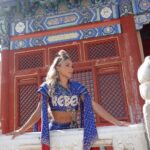 Gabi Butler Instagram - Experiencing the Forbidden City was an amazing honor. My respect and love for Chinese culture and tradition has grown deeply. What a sacred treasure! Thank you Rebel for allowing us to experience this magical place 🙏🏽⛩️
