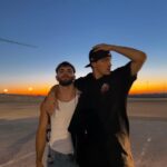 Gabriel Guevara Instagram – villains sunset 😈 Madrid, Spain