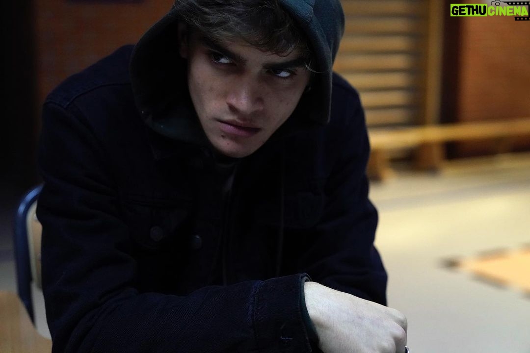 Gabriel Guevara Instagram - Darío 😈 @hit_tve @grupo_ganga @rtve @rtvecomunicacion #hit #hitseries Madrid, Spain