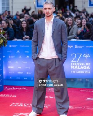 Gabriel Guevara Instagram - Millones de gracias @festivalmalaga @davidxdyp por invitarme una experiencia inolvidable. 
Gracias a todos por venir y por el apoyo.
Estoy muy Feliz ❤️✌🏽
Look: @dior @messika 
Stylists: @josejuan35 @pacocasado19