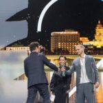 Gabriel Guevara Instagram - Millones de gracias @festivalmalaga @davidxdyp por invitarme una experiencia inolvidable. Gracias a todos por venir y por el apoyo. Estoy muy Feliz ❤️✌🏽 Look: @dior @messika Stylists: @josejuan35 @pacocasado19